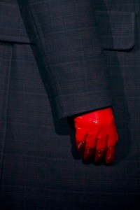 Detail of Raf Simons Men's Fall 2018