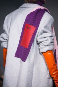 Detail of Raf Simons Men's Fall 2018