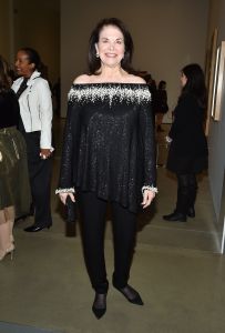 Sherry Lansing The Broad and Louis Vuitton celebrate Jasper Johns Something Resembling Truth, Cocktails, Los Angeles, USA - 08 Feb 2018