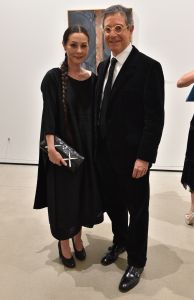 China Chow and Jeffery Deitch The Broad and Louis Vuitton celebrate Jasper Johns Something Resembling Truth, Cocktails, Los Angeles, USA - 08 Feb 2018