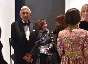 Eli Broad The Broad and Louis Vuitton celebrate Jasper Johns Something Resembling Truth, Cocktails, Los Angeles, USA - 08 Feb 2018