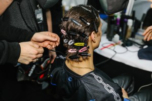 Backstage at Tom Ford Men's Fall 2018