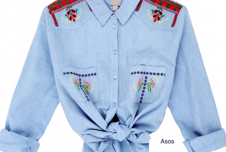 More is More: Embroidered Denim Trending Spring ’17