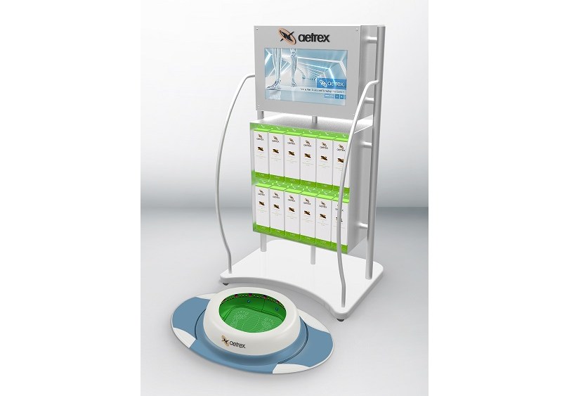 Aetrex Debuts New 3-D Foot Scanning Machine