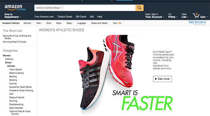 Amazon Aims Quell the Sale of Counterfeit Footwear