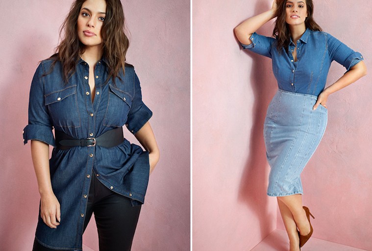 Ashley Graham Debuts Denim Line Curvy Women