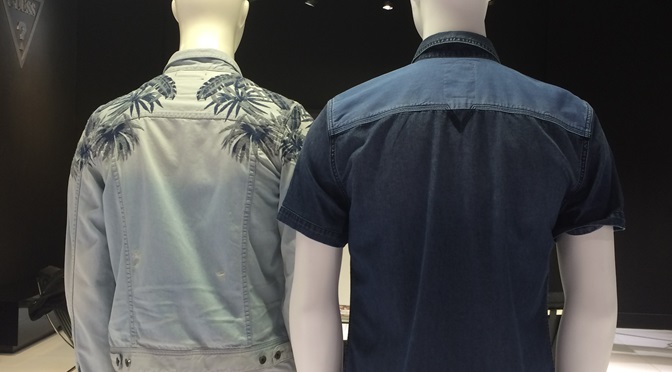 Guess Focuses on Bold Denim Treatments Summer ’16