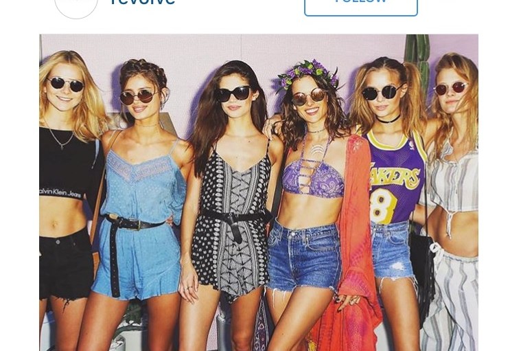 Revolve Caters Festival Fashion Season