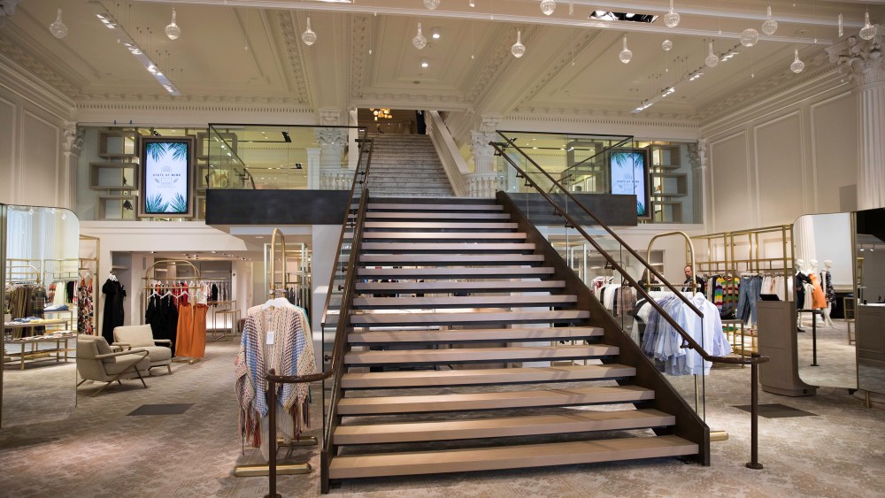 The new women's department at Boyds Philadelphia.