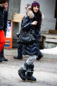 Winter Street Style in Chamonix