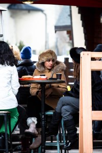 Winter Street Style in Chamonix