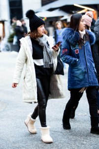 Winter Street Style in Chamonix