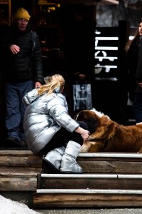 Winter Street Style in Chamonix