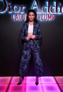 Bella HadidDior Addict Lacquer Plump event, Arrivals, Los Angeles, USA - 14 Mar 2018