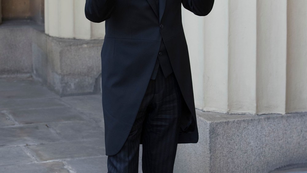 Sir Ringo Starr in his custom John Varvatos suit.