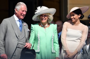 Prince Charles, Camilla Duchess of Cornwall and Meghan Duchess of SussexThe Prince of Wales' 70th Birthday Patronage Celebration, Buckingham Palace, London, UK - 22 May 2018