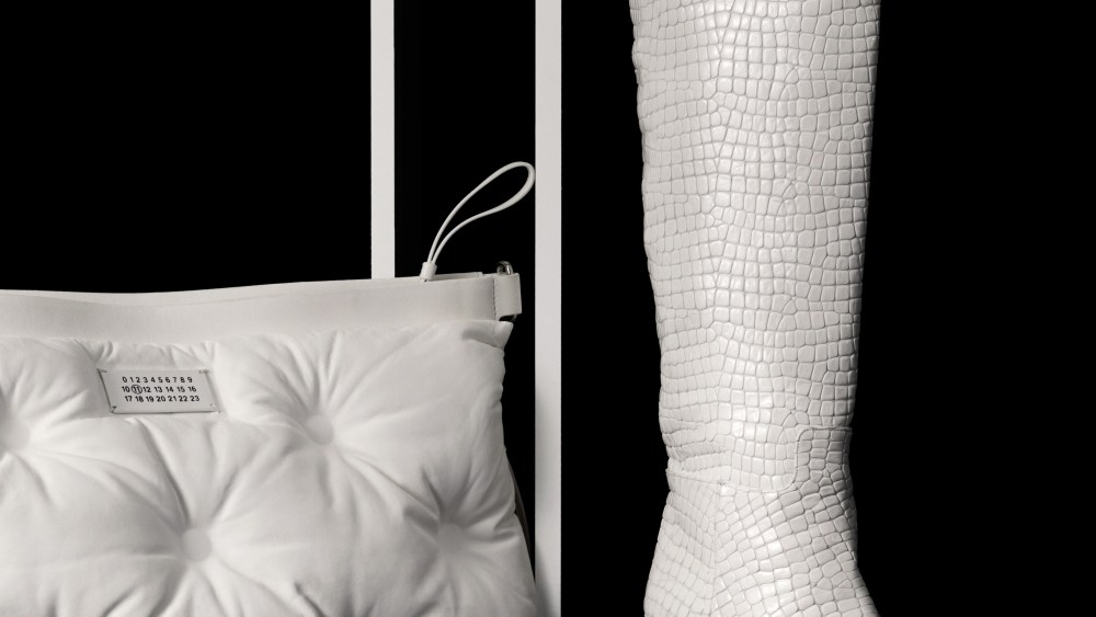 Maison MargielaÕs bag and AtticoÕs boot.