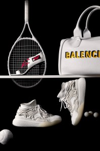 PradaÕs shoe; BalenciagaÕs bag; Stella McCartneyÕs sneakers.