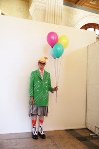 Backstage at Thom Browne Men's Spring 2019