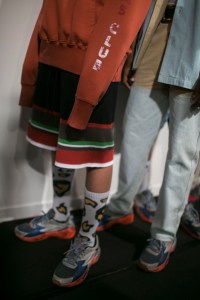 Backstage at Liam Hodges Men's Spring 2019