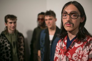 Backstage at Liam Hodges Men's Spring 2019