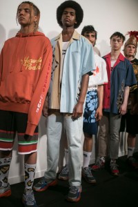 Backstage at Liam Hodges Men's Spring 2019