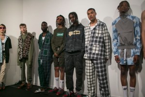 Backstage at Liam Hodges Men's Spring 2019