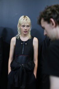 Backstage at Neil Barrett Men's Spring 2019
