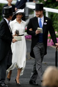 Prince Harry and Meghan, Duchess of Sussex, arrive at the Royal Ascot