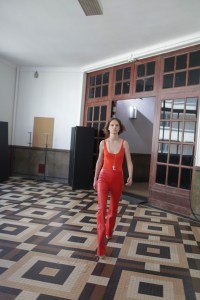 Backstage at Acne Studios RTW Spring 2019