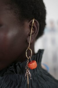 Backstage at Acne Studios RTW Spring 2019