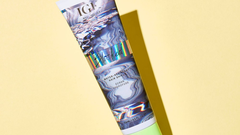 IGK’s Block Water-Resistant Hair Shield.