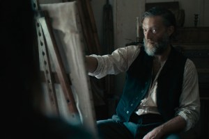 Vincent Cassel at the easel as Paul Gauguin in French Polynesia where the post-Impressionist artist sought inspiration.