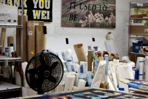 Inside Peter Tunney's exhibition "Time Capsules."