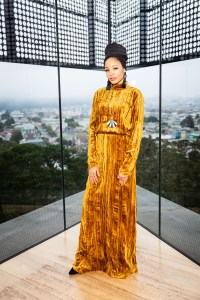 Neelam Hakeem attends Contemporary Muslim Fashions Donor Opening at the de Young on September 21st 2018 at de Young Musuem in San Francisco, CA (Photo - Drew Altizer)