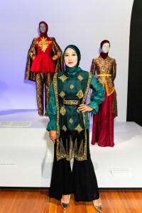 Dian Pelangi attends Contemporary Muslim Fashions Donor Opening at the de Young on September 21st 2018 at de Young Musuem in San Francisco, CA (Photo - Drew Altizer)