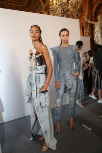 Backstage at Balmain RTW Spring 2019