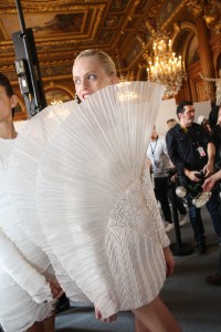 Backstage at Balmain RTW Spring 2019