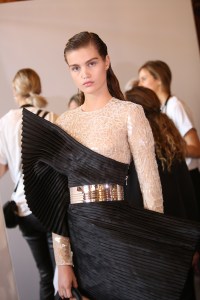Backstage at Balmain RTW Spring 2019