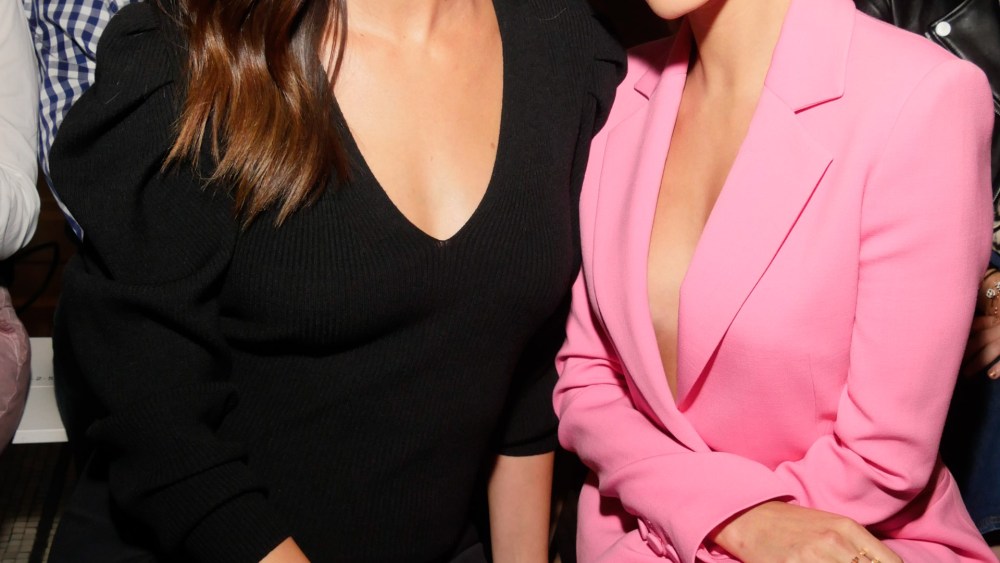 Lily Aldridge and Hailey Baldwin