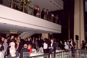 The scene at the Philharmonic Gala.