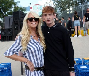 Dina Lohan and Cody Lohan