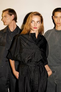 Backstage at Lemaire RTW Spring 2019