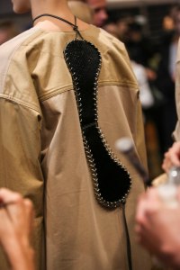 Backstage at Loewe RTW Spring 2019