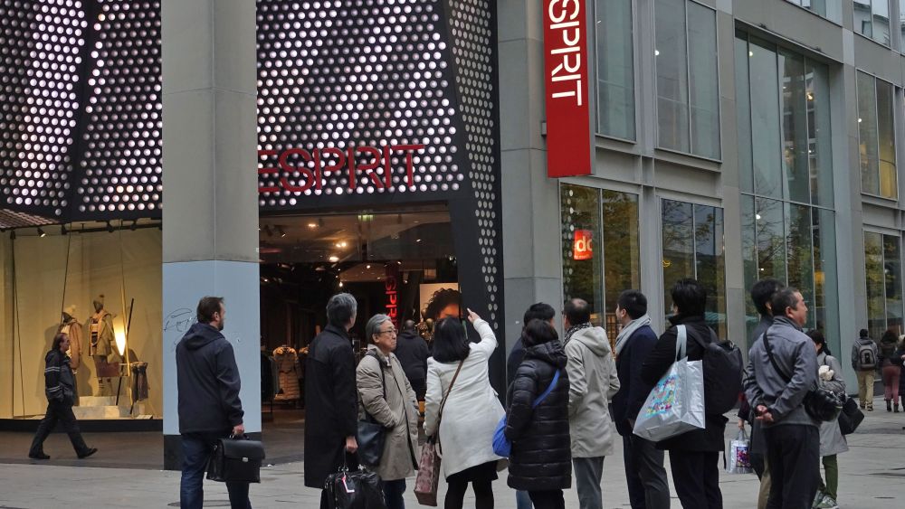 An Esprit store in Germany, one of the few markets the company still sells well in.