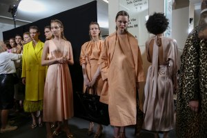 Backstage at Rochas RTW Spring 2019