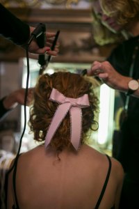 Backstage at Ryan Lo RTW Spring 2019