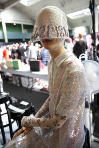 Backstage at Thom Browne RTW Spring 2019