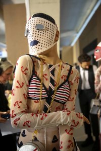 Backstage at Thom Browne RTW Spring 2019