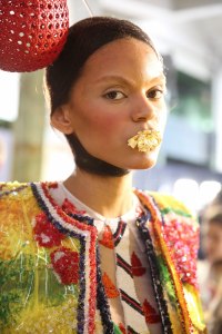 Backstage at Thom Browne RTW Spring 2019